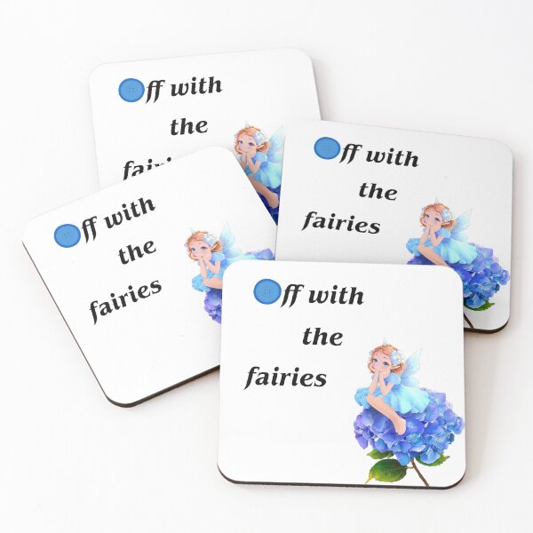 Item preview, Off with the fairies - Blue designed and sold by Elliot Edits Australia.