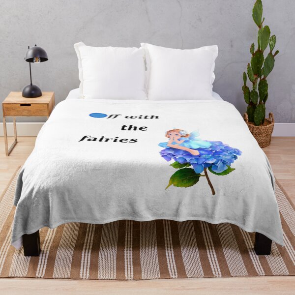 Item preview, Off with the fairies - Blue designed and sold by Elliot Edits Australia.