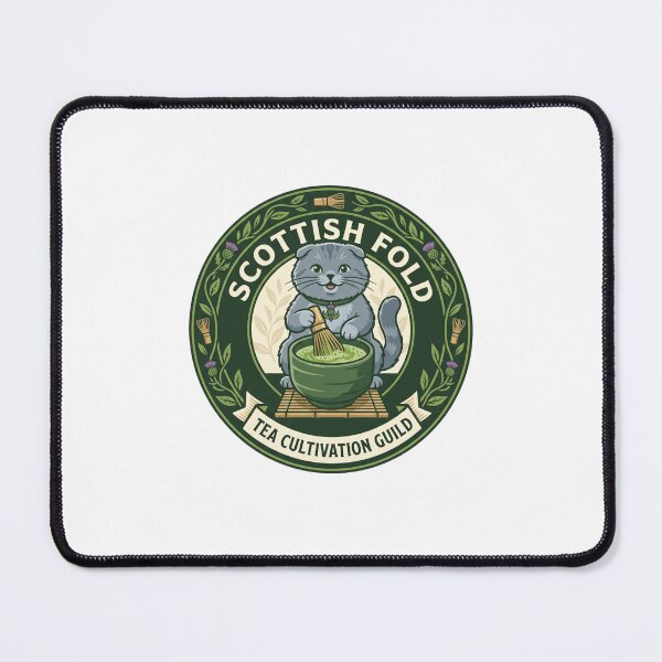 Item preview, Scottish Fold Matcha Tea Guild Ceramic Whisk designed and sold by PictoVibe.