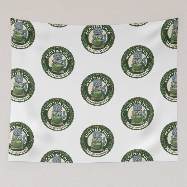 Item preview, Scottish Fold Matcha Tea Guild Ceramic Whisk designed and sold by PictoVibe.