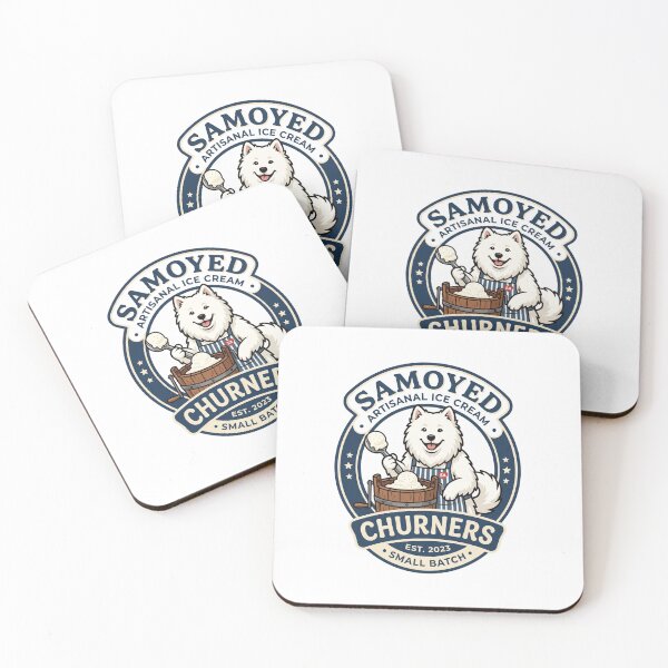 Item preview, Samoyed Artisanal Ice Cream Churners Vanilla Bean designed and sold by PictoVibe.
