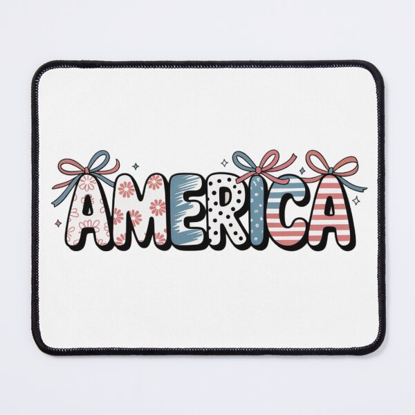 Item preview, America Patrioticc, USA Flag Lettering, Fourth of July Independence Day Retro Gift designed and sold by Zizo-DR44.