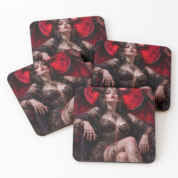 Item preview, Lilith Queen of Darkness Gothic Fantasy Art designed and sold by Cerafus.