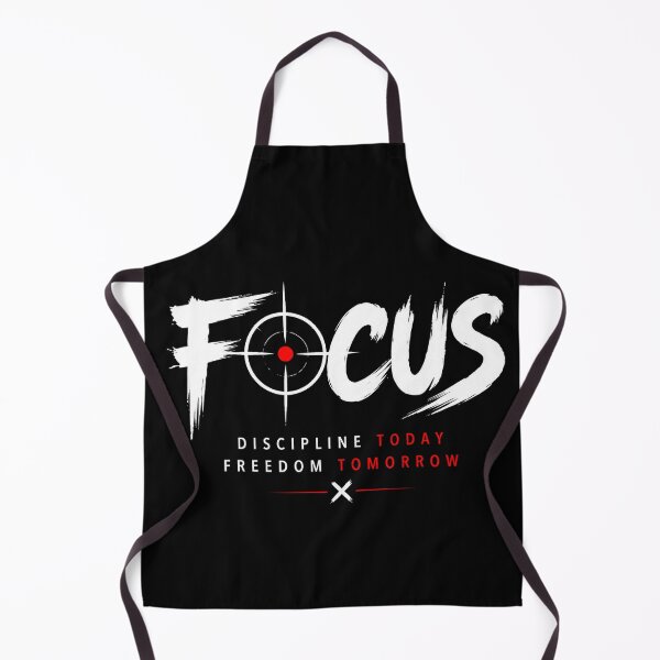Item preview, Focus Discipline Today Freedom Tomorrow Motivational Typography designed and sold by NBT-NOVA.