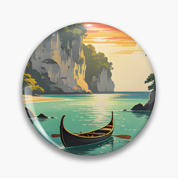 Item preview, Koh Muk - Thailand Retro Sunset Collection designed and sold by Spirit of Siam.