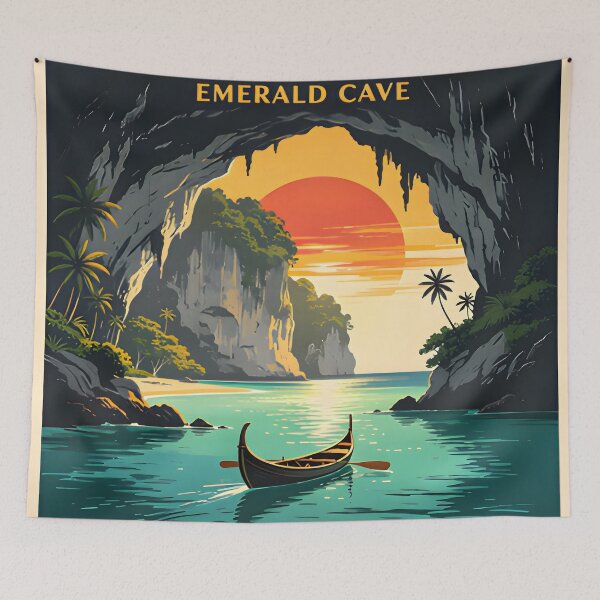 Item preview, Koh Muk - Thailand Retro Sunset Collection designed and sold by Spirit of Siam.
