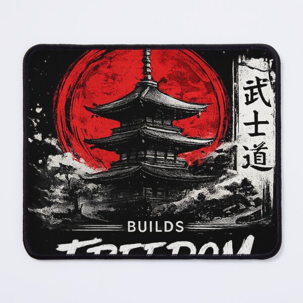 Item preview, Discipline Builds Freedom Samurai Design designed and sold by NBT-NOVA.