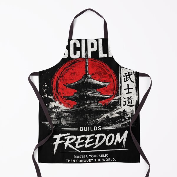 Item preview, Discipline Builds Freedom Samurai Design designed and sold by NBT-NOVA.