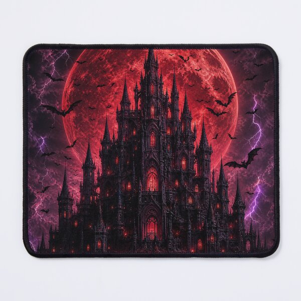 Item preview, Gothic Vampire Castle Blood Moon designed and sold by PureVibeStudio.
