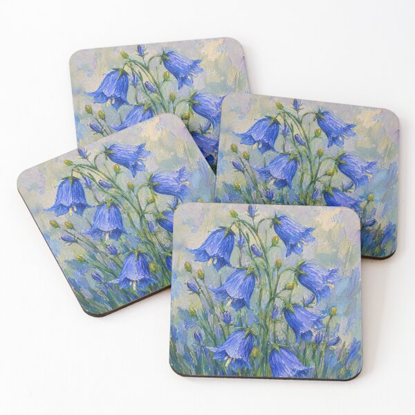 Item preview, Campanillas azules en flor designed and sold by Artworks by Wilma.