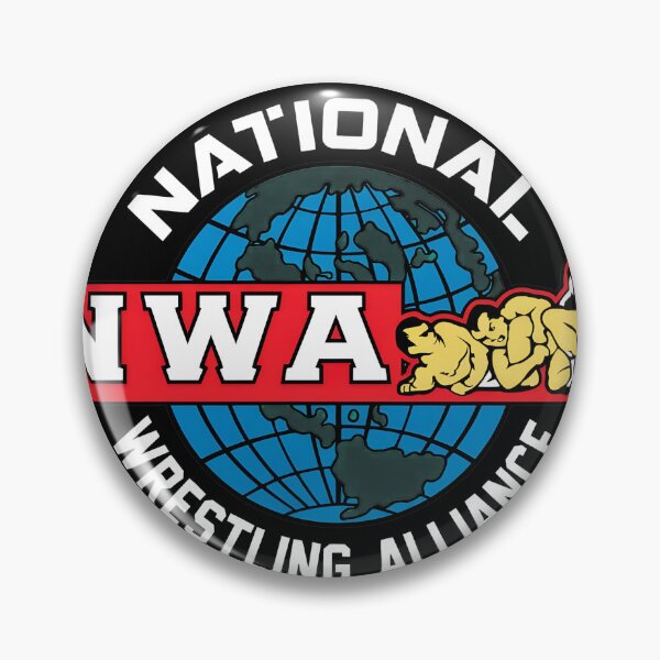 Item preview, Alliance Wrestling Globe Emblem Vintage Look designed and sold by mitteeberlin.