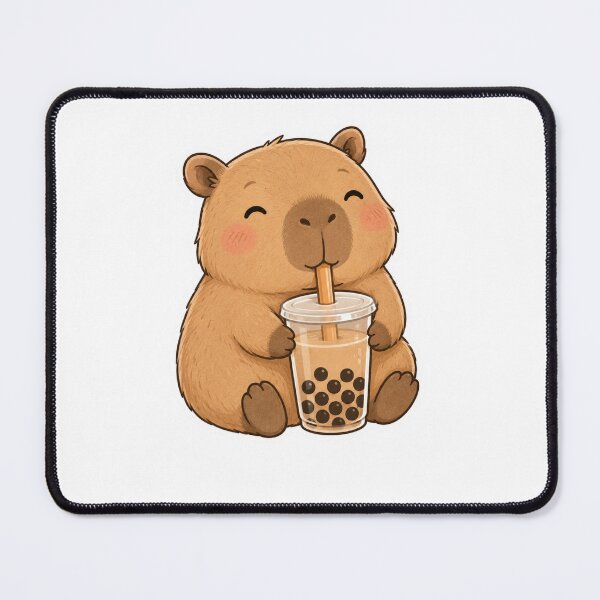Item preview, Cute Capybara Sticker | Kawaii Capybara | Adorable Animal Art | Cozy Capybara | Cute Rodent Illustration designed and sold by suechtmpoa.