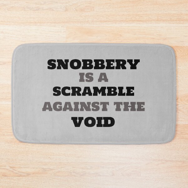 Item preview, Snobbery designed and sold by The WordCatcher Street.