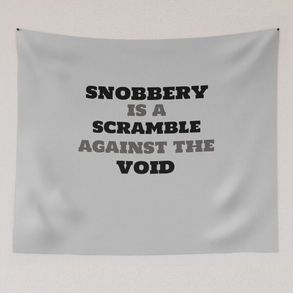 Item preview, Snobbery designed and sold by The WordCatcher Street.