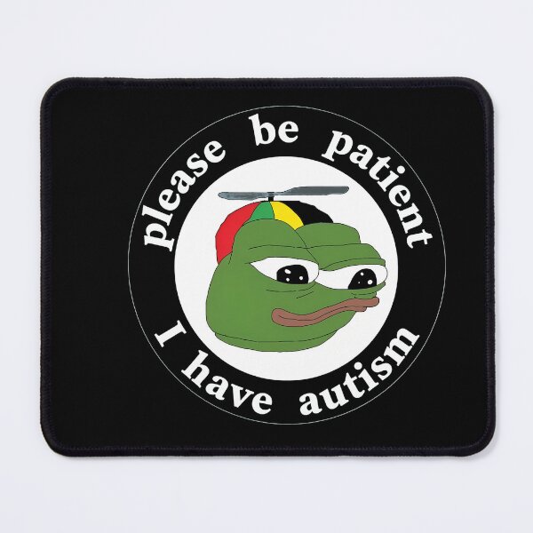 Item preview, Patient Frog Awareness Badge Humor designed and sold by mitteeberlin.