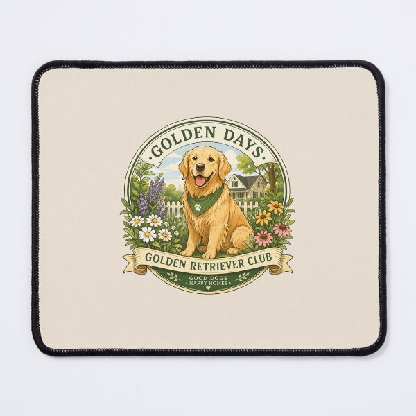 Item preview, Golden Retriever Garden Club designed and sold by NeoSakura.