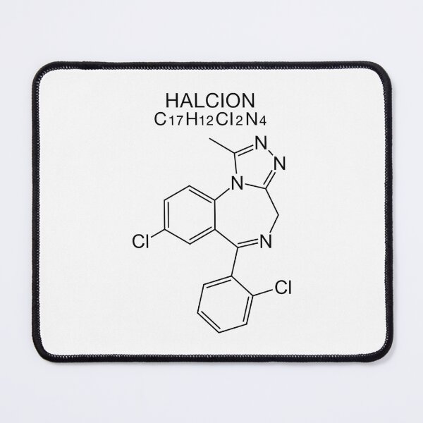 Item preview, HALCION C17H12Cl2N4-Triazolam- designed and sold by DRIPPED-STORE.