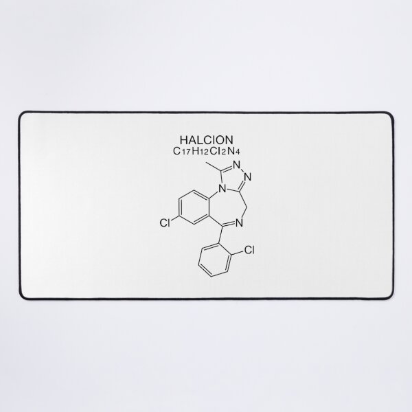 Item preview, HALCION C17H12Cl2N4-Triazolam- designed and sold by DRIPPED-STORE.