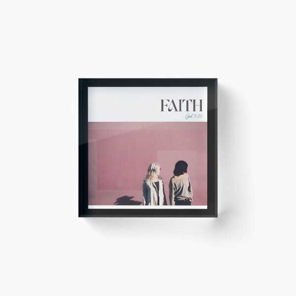 Item preview, Two Figures Against Pink Wall Minimalist Art designed and sold by fiyuuart.