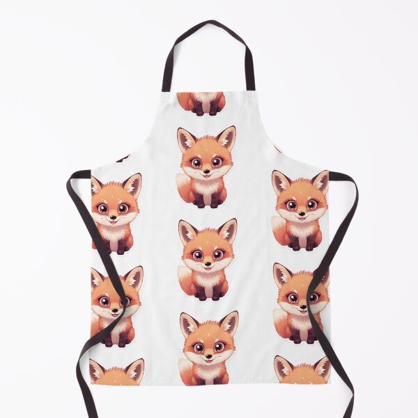 Item preview, Adorable Chibi Baby Fox Cartoon Animal designed and sold by AhiraDesign.