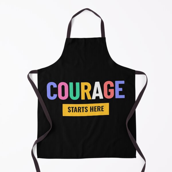 Item preview, Courage Over Fear – Bold Motivational Quote T-Shirt, Colorful Typography Tee, Inspirational Gift, Brave Mindset Shirt, Overcoming Fear designed and sold by No Excuses .