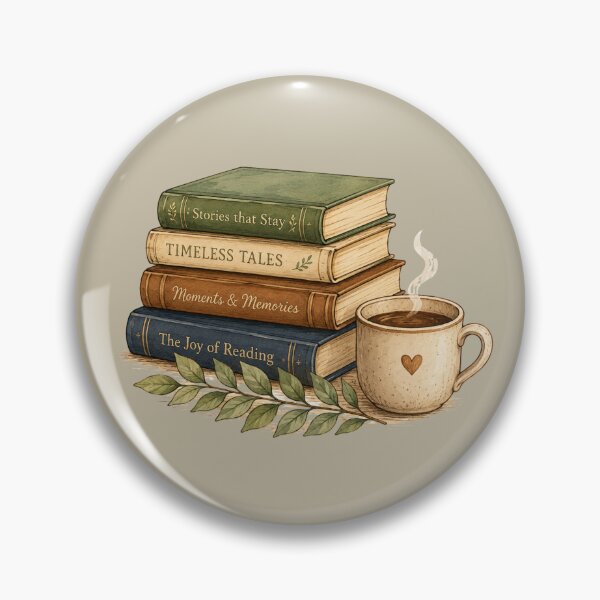 Item preview, Coffee and Books Club designed and sold by NeoSakura.