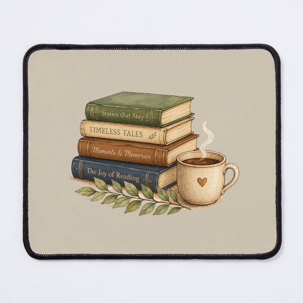Item preview, Coffee and Books Club designed and sold by NeoSakura.