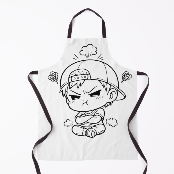 Item preview, Cute Angry Anime Boy Doodle designed and sold by NEKOAME-Japan.