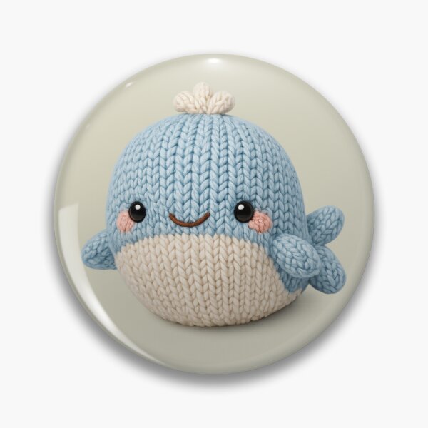 Item preview, Cute Knitted Whale Turtle Plush | Kawaii Handmade Crochet Cottagecore designed and sold by Moons Studio.
