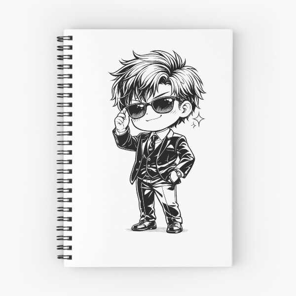 Item preview, Copy of Cute Cool Anime Boy Doodle designed and sold by NEKOAME-Japan.