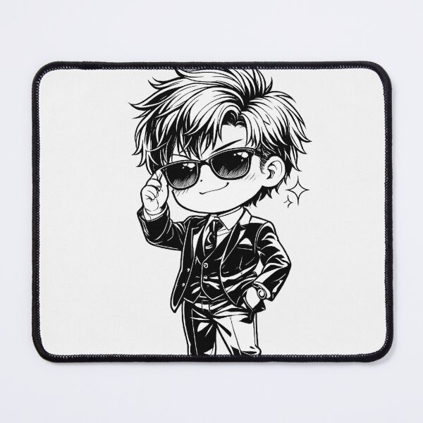 Item preview, Copy of Cute Cool Anime Boy Doodle designed and sold by NEKOAME-Japan.
