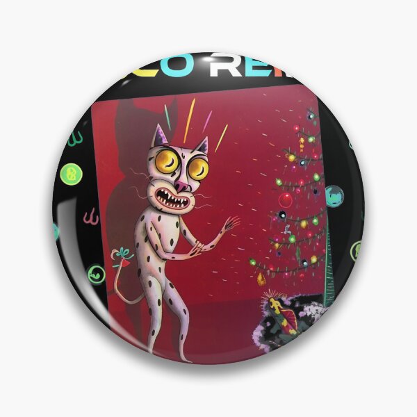 Item preview, Quirky Cat Holiday Strange Illustration Design designed and sold by stoneandslingg.