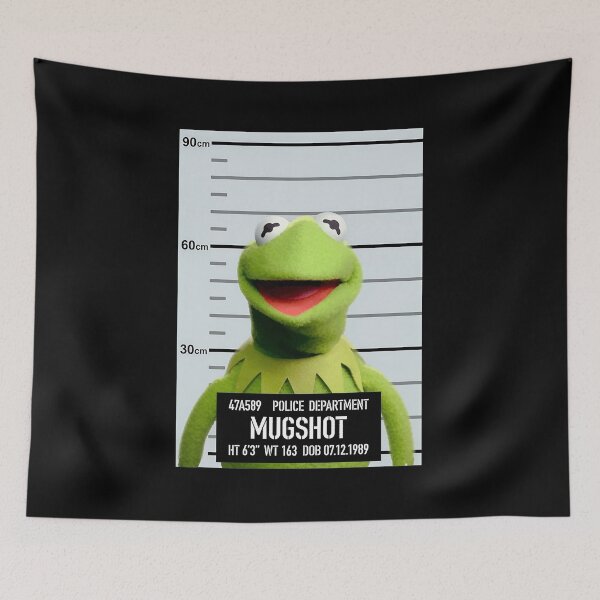 Item preview, Frog Puppet Police Lineup Graphic designed and sold by stoneandslingg.