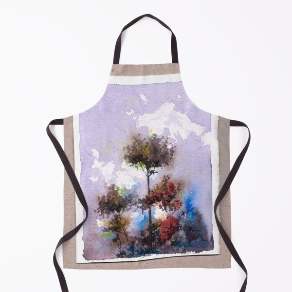 Item preview, Abstract Watercolor Trees Landscape designed and sold by ZubairNalban.