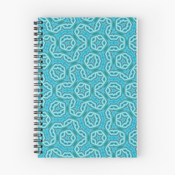 Item preview, Retro Tribal Blue Pattern designed and sold by Shy Fractal Designs.