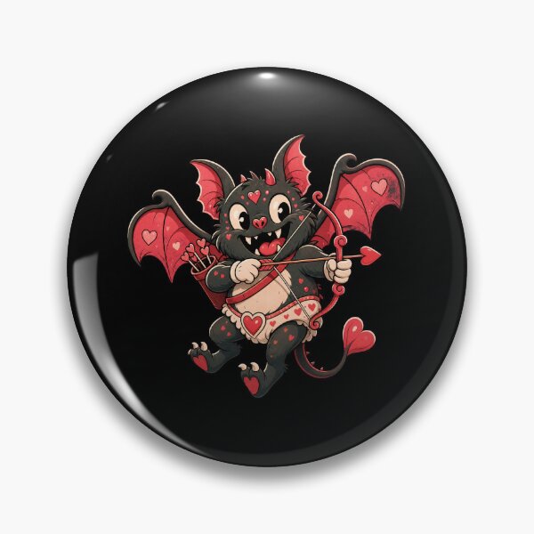 Item preview, Love Bites Cupid Bat designed and sold by Sonic Nova Studios.