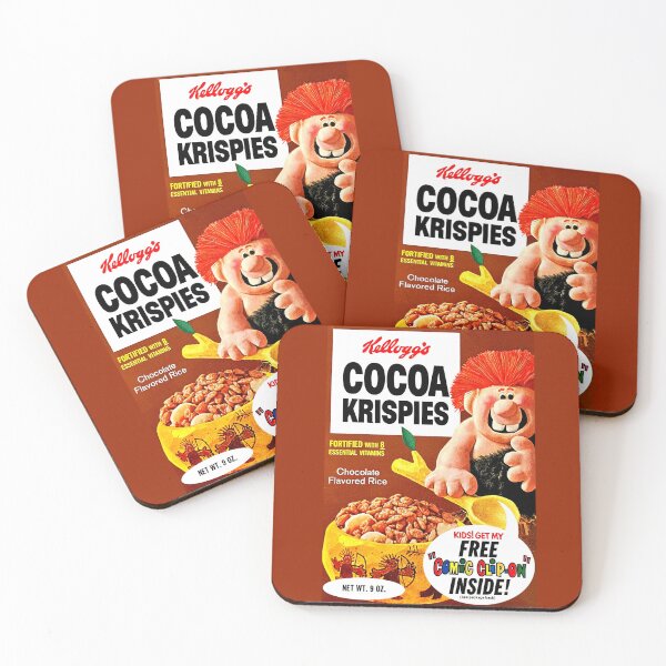 Item preview, Cocoa Krispies cereal box art designed and sold by The Retromotel.