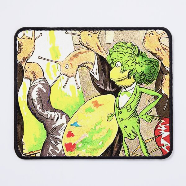 Item preview, Vintage cartoon of Frog Artist designed and sold by LiszaB.