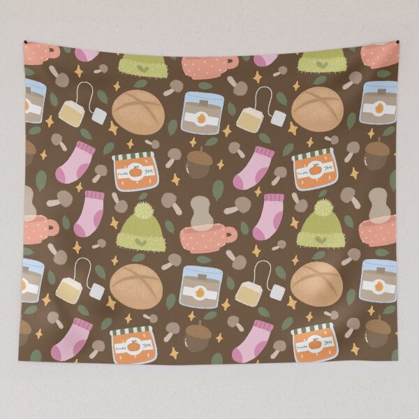Item preview, Warm Fall Seamless Pattern designed and sold by MiloverseOfficial.