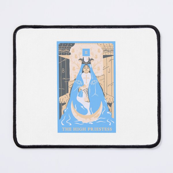 Item preview, The High Priestess Tarot Card designed and sold by AESTHETISCAPES.