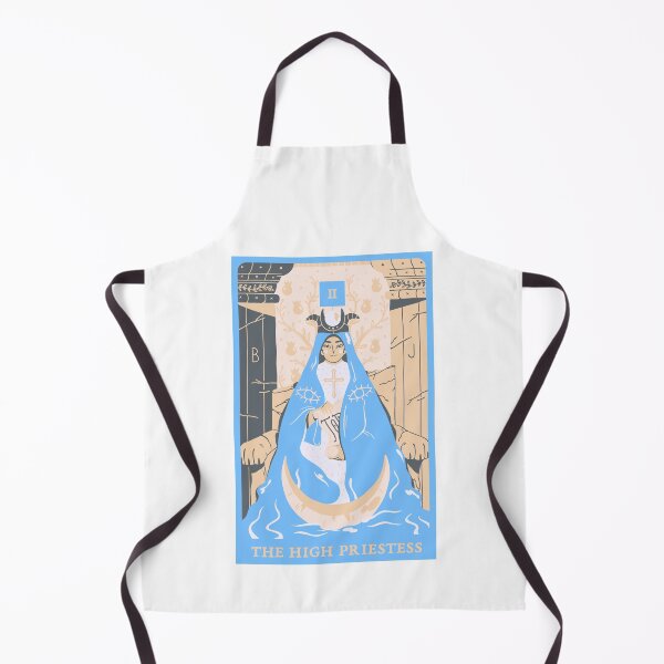 Item preview, The High Priestess Tarot Card designed and sold by AESTHETISCAPES.