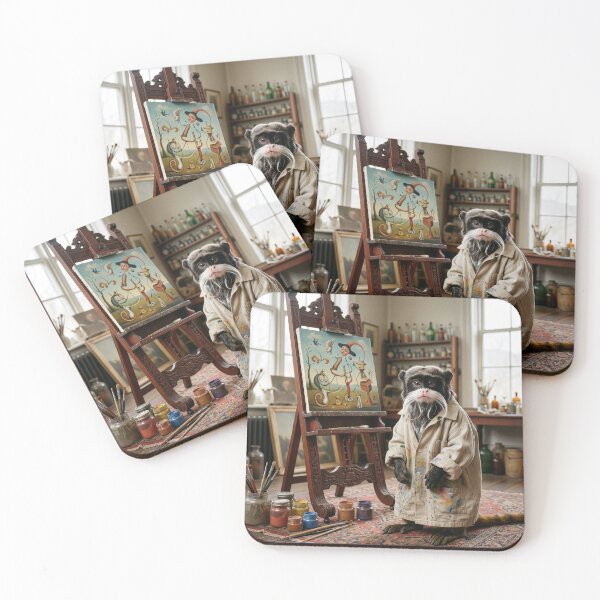 Item preview, Emperor Tamarin Monkey Is Surrealist designed and sold by Tridentulus.