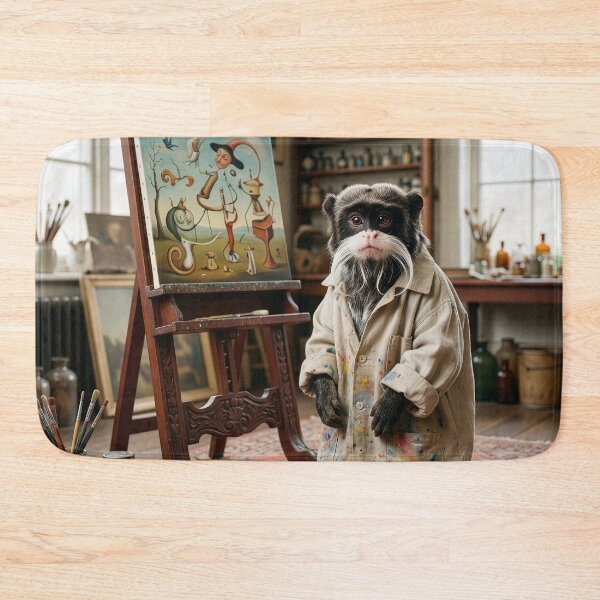 Item preview, Emperor Tamarin Monkey Is Surrealist designed and sold by Tridentulus.