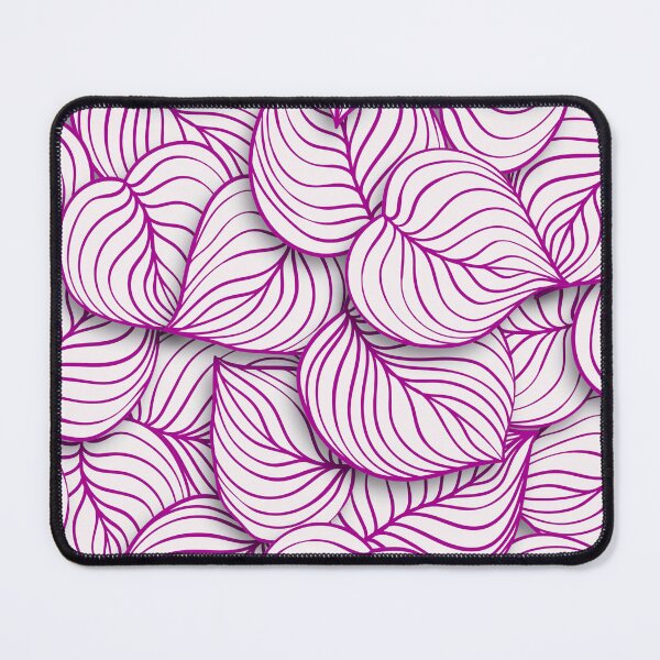 Item preview, Magenta Vein: Linear Leaf Art Pattern designed and sold by LiveLearnCreate.