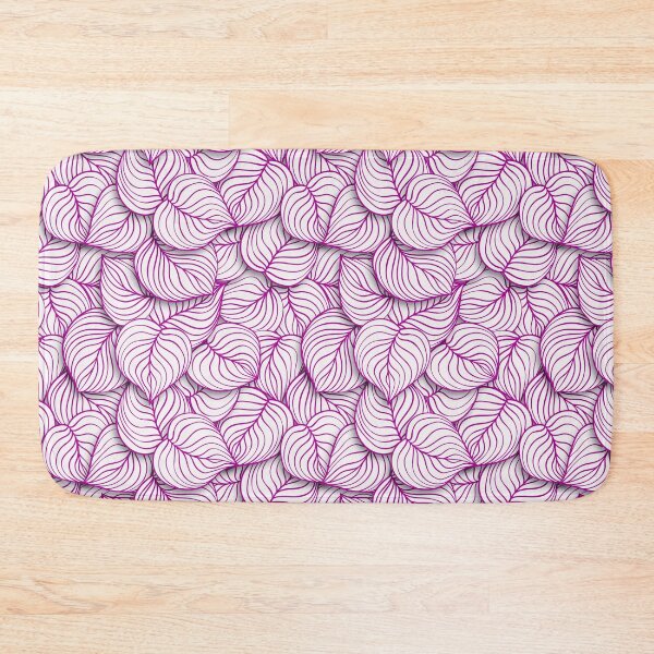 Item preview, Magenta Vein: Linear Leaf Art Pattern designed and sold by LiveLearnCreate.