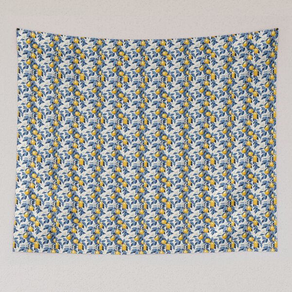 Item preview, Blue Lemon Blossom  designed and sold by MoonandMaple.