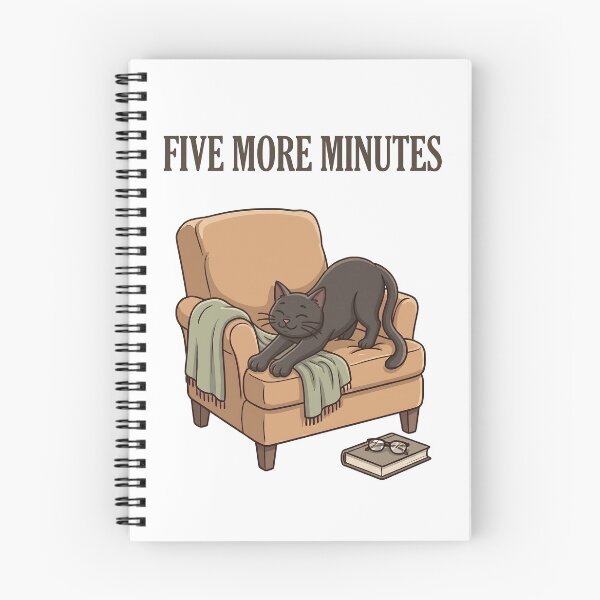 Item preview, Five More Minutes designed and sold by Northbound Press.