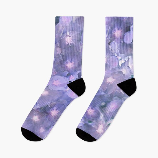 Item preview, LILAC PURPLE FLOWER,BLOSSOMS VINTAGE PATTERN designed and sold by Overthetopsm.