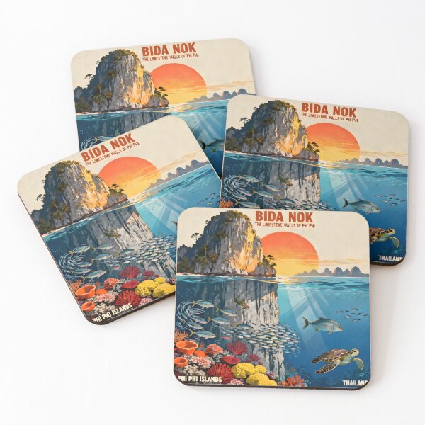 Item preview, BIDA NOK - Thailand Retro Sunset Collection designed and sold by Spirit of Siam.