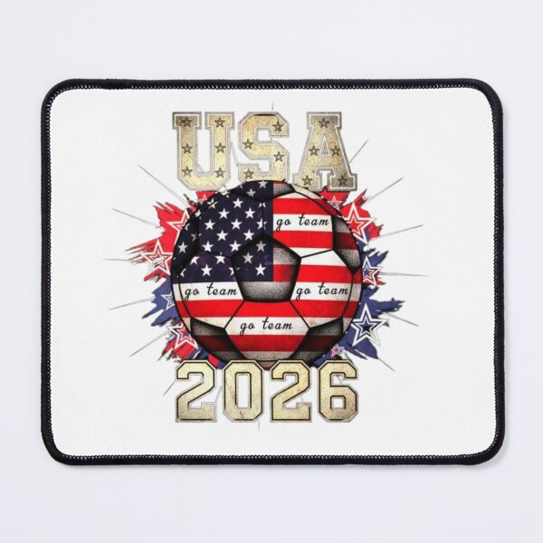 Artikelvorschau, FIFA-Weltmeisterschaft USA 2026 entworfen und verkauft von Palette & Hue.